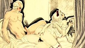 Exploring vintage erotic drawings from the antique collection.