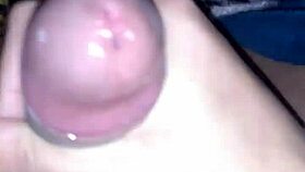 transvestite jerks off and cums in hot scene