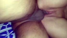 i watch my cheating wife spread her ass and pussy for deep fucking and creampie