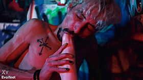 acidalia dives into hardcore foot fetish with sucking and fucking