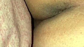 this amateur bbw wife is getting creampied in doggystyle, she's so horny and latina