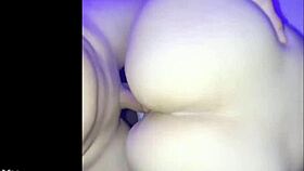 latina teen spreads cheeks for me