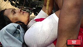 Indian Horny Couple Passionate Outdoor Fuck