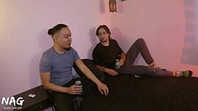 Foursome Couple: Futbolist Vs Poledancers With Big Tits And Toys!