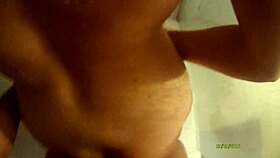 Shower fuck in the morning with blowjob, ass, bathroom, pussy, bathing, natural tits, sensual, teasing.