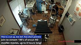 Daisy Ducati gets examined by Doctor Tampa for university physical on GirlsGoneGyno