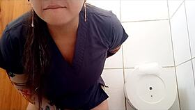 stepmother touches pussy in bathroom