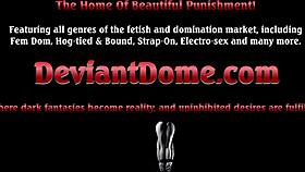 Abigail Mac tamed by Annie Cruz in kinky lezdom?