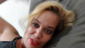 Blonde with tattoo gets pov assfucking fetish