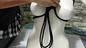 hey, peruvian boobs bdsm tutorial on tying tits 😏