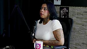 blonde teen marcelly mello explains fetish in sheer red