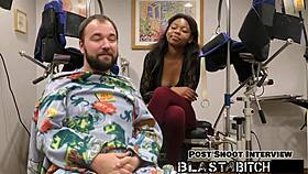 minnie rose's pussy gets filled with cum backstage... wow! 😏