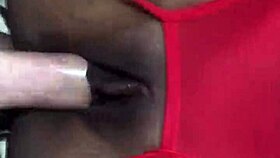 Fresh ebony milf takes that Italian pound machine deep! Interracial POV pussy pounding ends in massive cumshot climax.