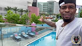 Rome major and kaden kole engage in an interracial scene