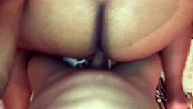 Brazilian big-ass babe sits on dick so deliciously