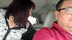 getting fucked by a stranger in the backseat while my wife drives 😈