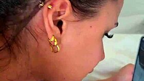 Follower jerks off as I take cock 😏