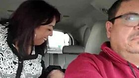 getting fucked by a stranger in the backseat while my wife drives 😈