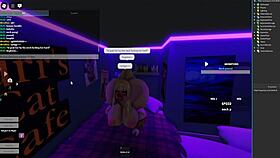 Futanari fucks my huge ass in the studio