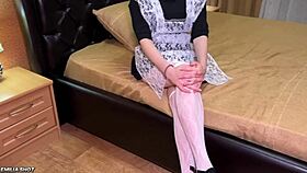 Big Tits Babe Gets Fucked On Bed With Tattoos And Homemade Passion!