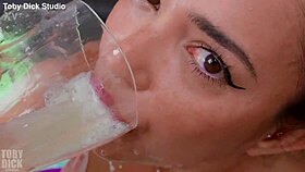 Anal Nuria Millan Spews Chunky Pink Piss Mess Cum In Wide Open Eye Extreme Throat Bulge