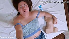 My sweet neighbor suck my dick, sex with me using tantaly, creampie muff diving moaning