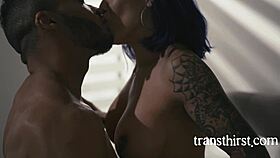 tranny dillon diaz ts foxxy fucks her boyfriend passionately