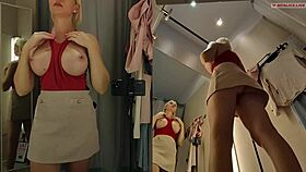 Russian girl rides face with dirty talk in close up