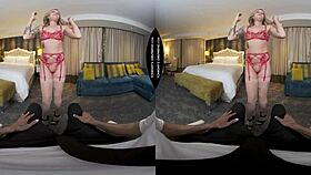 In VR, little Rory Knox experiences a big black cock