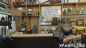 A Good Tight Body Gets Bare for Blowjobs and Gangbang Fucking in a Shop Reality Video