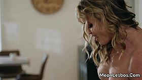 Sexy Busty Lesbian Blondes Finger Fuck and Lick Pussies - Bunny Madison Charlie Forde