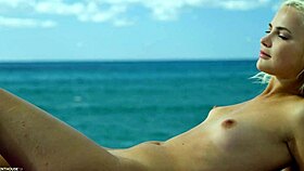 penthousegold com - bikini babe lika star gives her boss a blowjob then rides him poolside