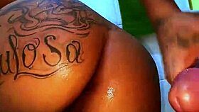 Curvy BBW Surprised in Toilet with Monster Cock Deepthroat