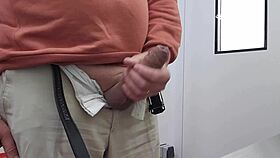 back at the hospital, waiting for the sexy nurse, i drop my pants and masturbate 😈