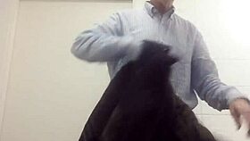 European Amateur RIPS Clothes Off In Intense STRIPTEASE