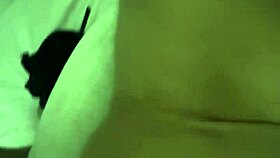 Latina neighbor visits for her milk dose