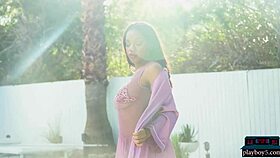 wow, selene kitt and mimi desuka show off their amazing ebony tits and asses for playboy!