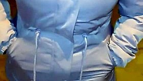 I acosando a madura venezolana culona en las calles de lima con hilo rojo parte 2, flashing outdoor exhibitionists.