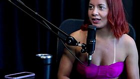 Bruna Ferrari Watch On Sheer Red, Outdoor Challenge.