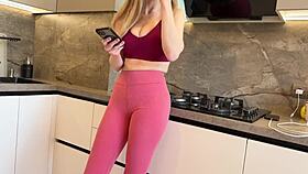 busty mom of a friend lured me to herself and brazenly fucked me