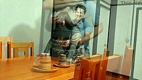 fucking the stepmom when she brings breakfast