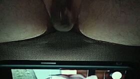 Mature European Woman Gives Handjob to Monster Cock in Bedroom