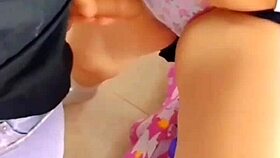 Student seduces teacher, returns home destroyed, swallowing semen eagerly.