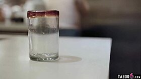 Babysitter teen chats with boyfriend on phone while working