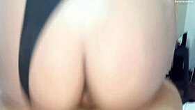 Beautiful Big Ass Latina Feels Intense Pleasure Milking Monster Cock