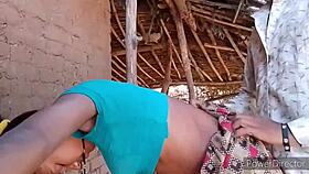 Beautiful indian girl experiences first time anal doggystyle with monster cock.