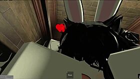 Enmascarado Folls Chica Cosplayer Casi Se Corre Dentro