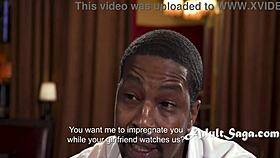 Petite dyke rides her bbc boss for his spunk?