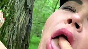 i'm a milf giving my big ass in the woods for hot sex