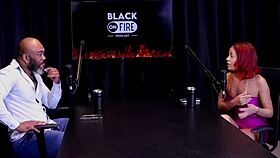 Bruna Ferrari Watch On Sheer Red, Outdoor Challenge.